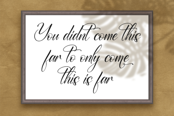 Rosemitta Font Poster 2