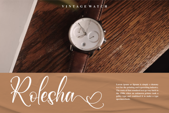 Rosemitta Font Poster 11