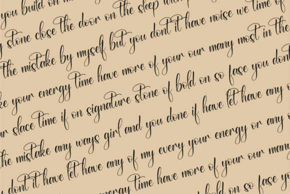 Rosemitta Font Poster 8