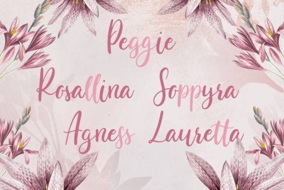 Rosereta Font Poster 7