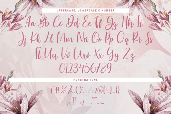 Rosereta Font Poster 8