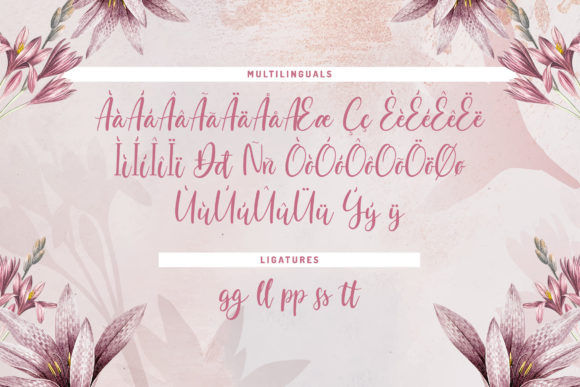 Rosereta Font Poster 9