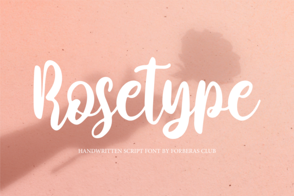 Rosetype Font Poster 1