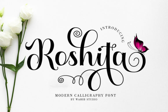 Roshita Font Poster 1