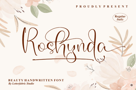 Roshynda Font Poster 1