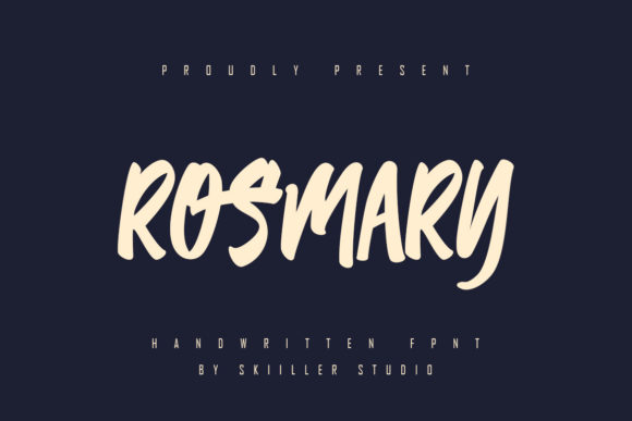 Rosmary Font Poster 1