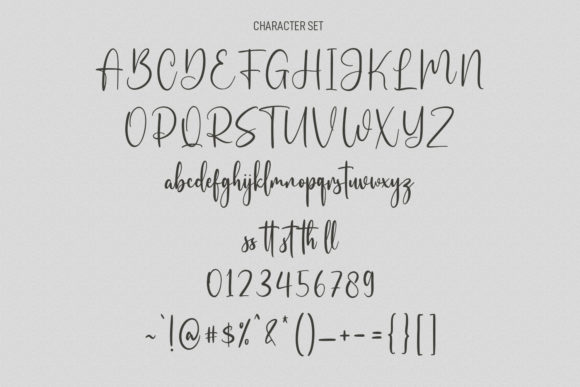 Rossa Emilobe Font Poster 8