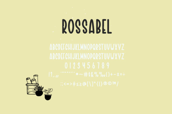 Rossabel Font Poster 11