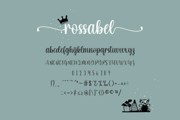 Rossabel Font Poster 9