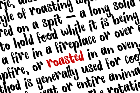 Rotisseria Font Poster 7
