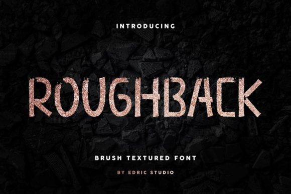 Roughback Font Poster 1