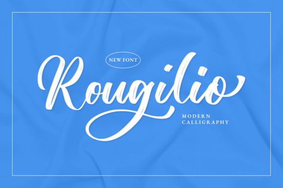 Rougilio Font Poster 1