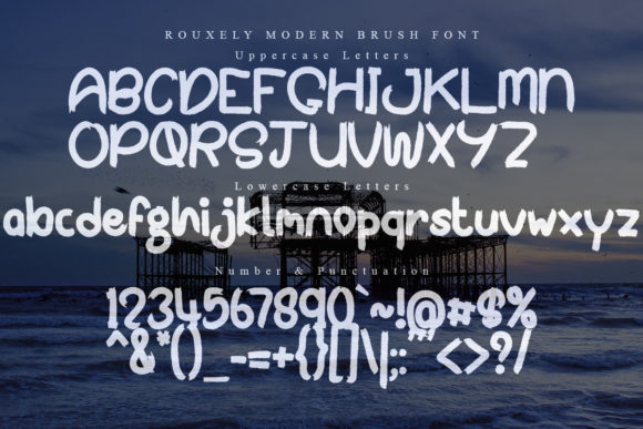Rouxely Font Poster 6