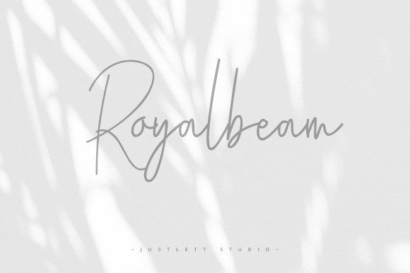 Royalbeam Font Poster 1