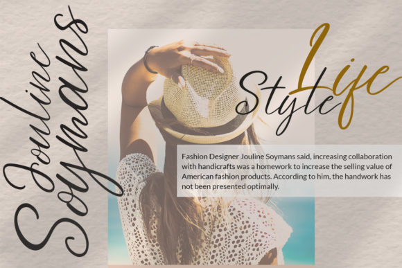 Ruderules Font Poster 3