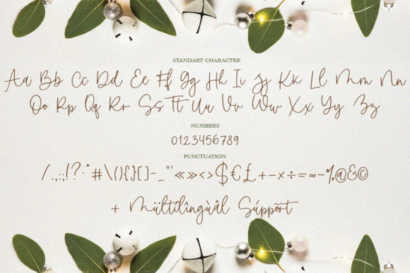 Run Rudolf Font Poster 11
