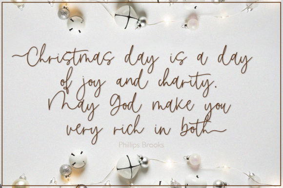 Run Rudolf Font Poster 8