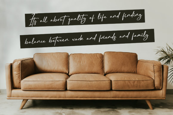 Rundreams Signature Font Poster 11