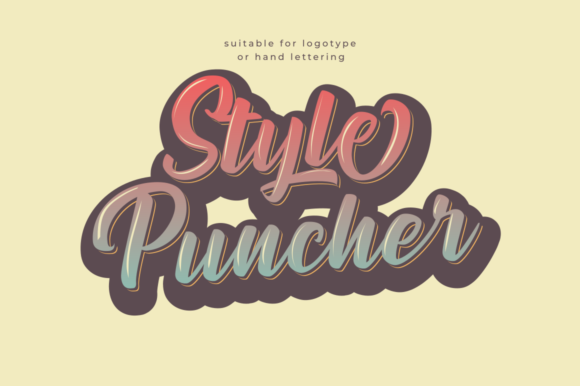Runtage Font Poster 2