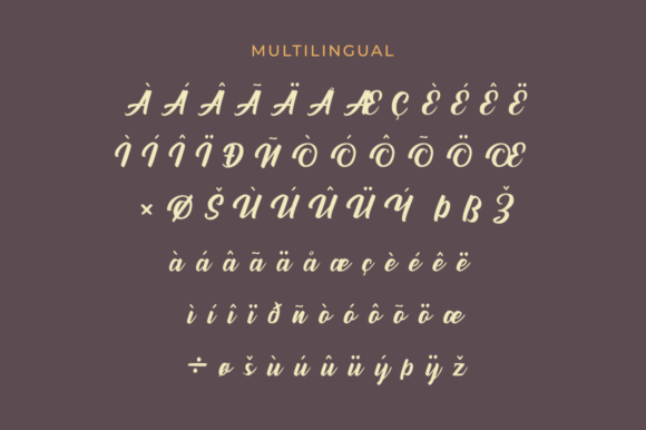 Runtage Font Poster 12