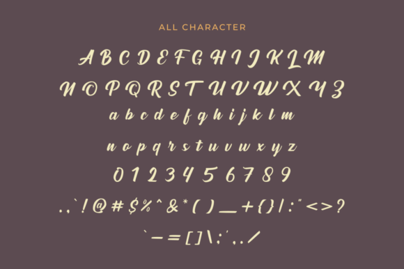 Runtage Font Poster 9
