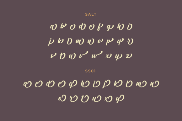 Runtage Font Poster 10