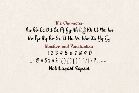 Rush Berry Font Poster 6