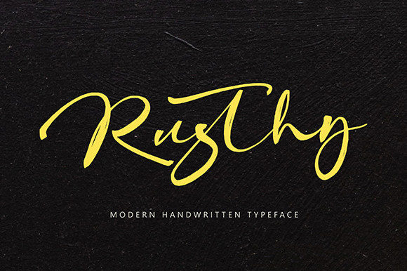 Rusthy Font