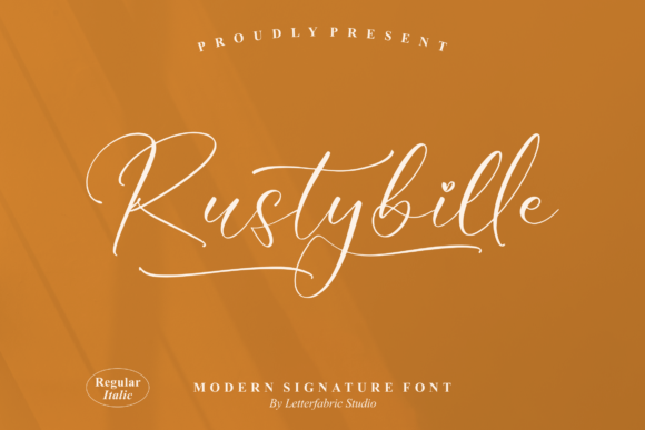 Rustybille Font Poster 1