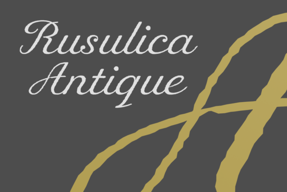 Rusulica Antique Font