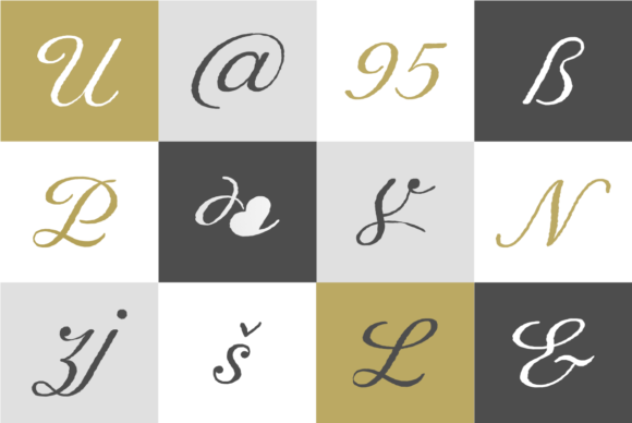 Rusulica Antique Font Poster 3