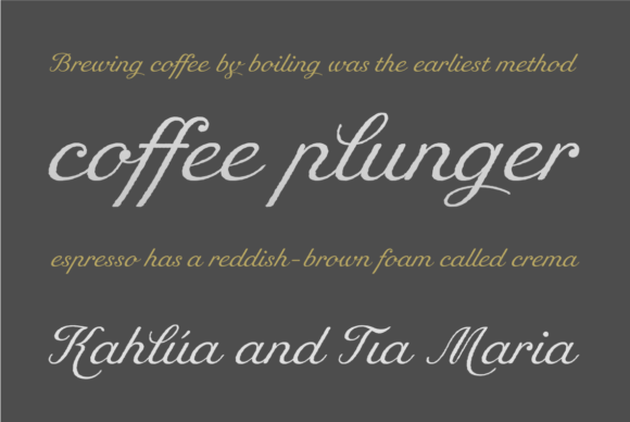Rusulica Antique Font Poster 6