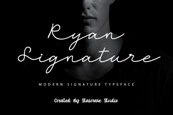 Ryan Signature Font