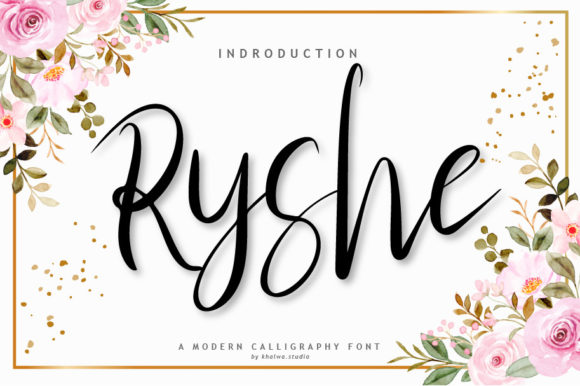 Ryshe Font Poster 1