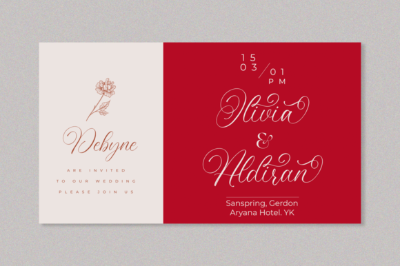 Sabiana Font Poster 2