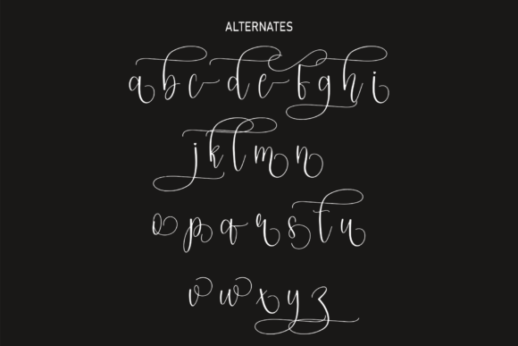 Sagantha Font Poster 8