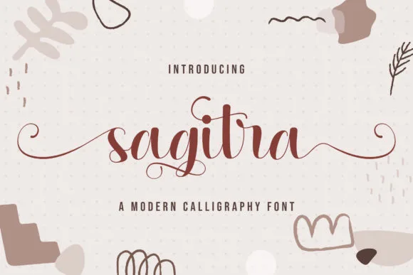 Sagitra Font Sagitra Font Poster 1
