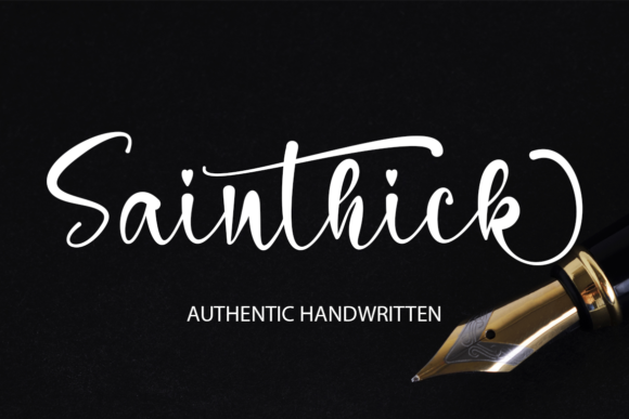Sainthick Font