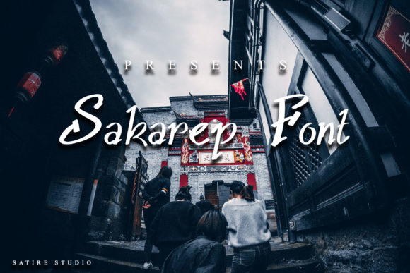 Sakarep Font Poster 1