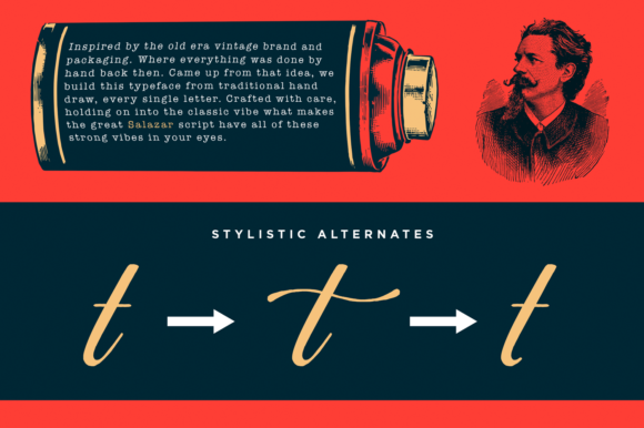 Salazar Font Poster 2