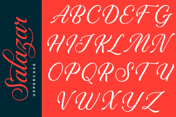 Salazar Font Poster 4