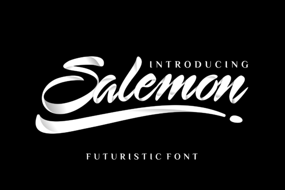 Salemon Font Salemon Font Poster 1