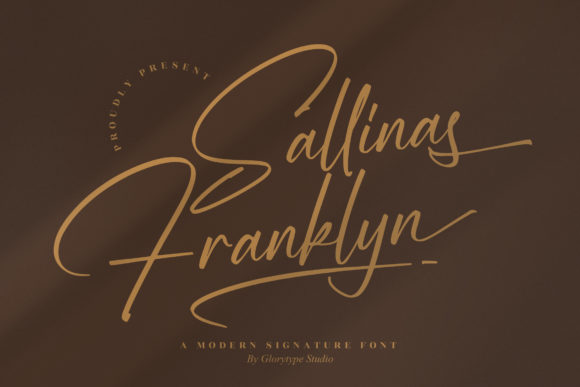 Sallinas Franklyn Font Poster 1