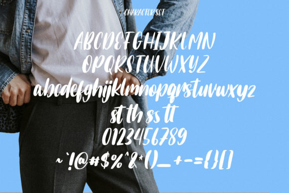 Sallowness Font Poster 8