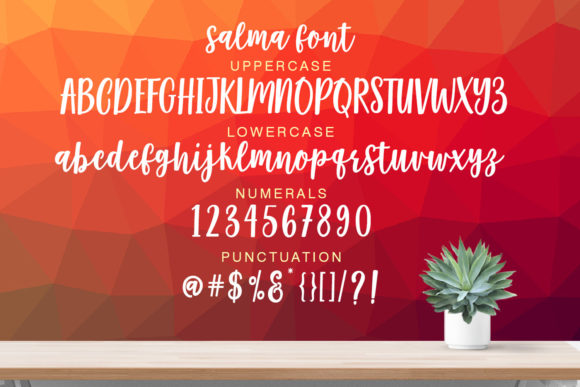 Salma Desire Font Poster 4