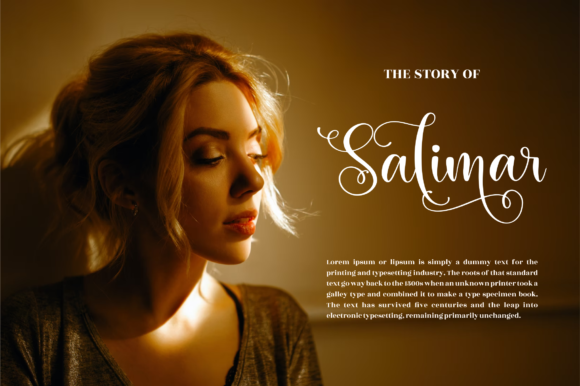 Salmah Font Poster 3