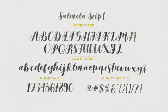 Salmela Font Poster 5