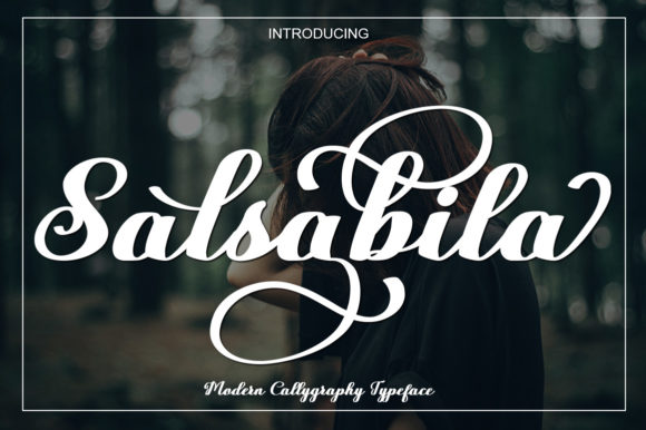 Salsabila Font Poster 1