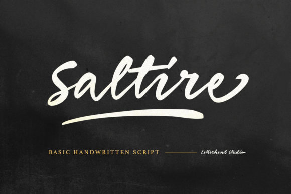 Saltire Font