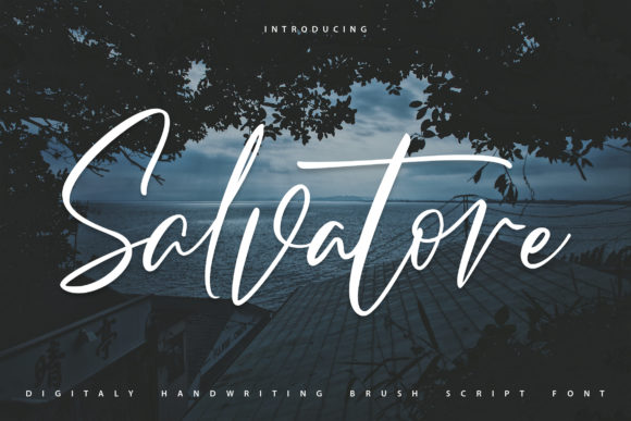 Salvatore Font Poster 1